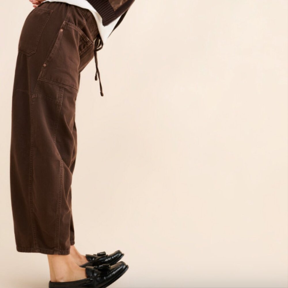 Free People - Silverton Puddle Barrel Jeans - Size: Small - Good Condition